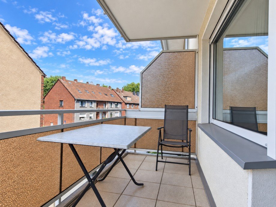 NEU zur Vermietung in Herne Wanne-Eickel - Balkon - Reuter Immobilien - Immobilienmakler Etagenwohnung Herne