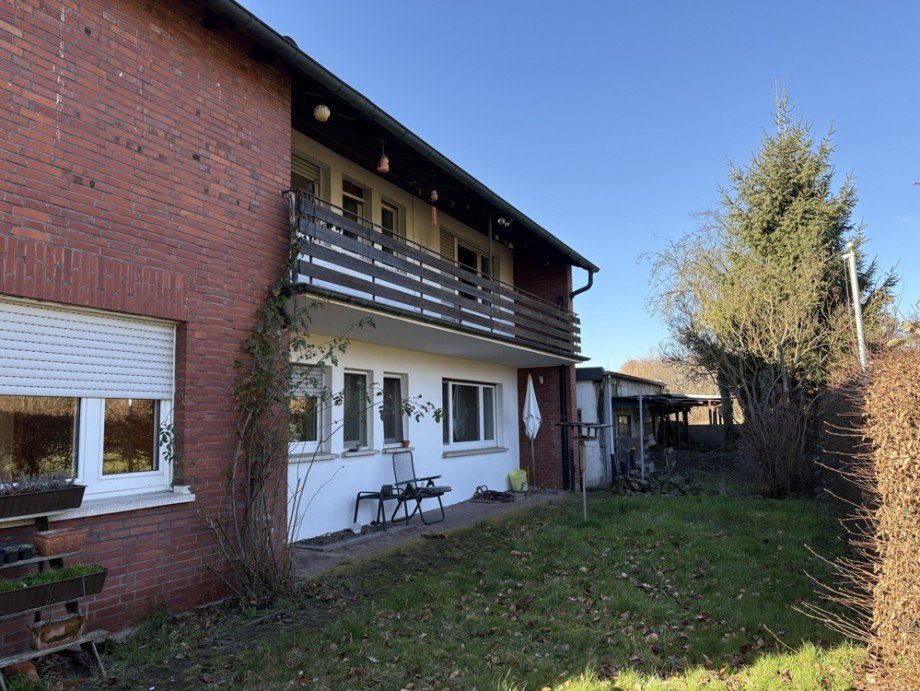 Hinteransicht Zweifamilienhaus Datteln