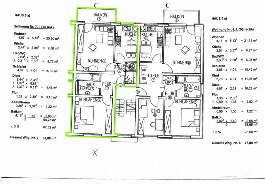 NEU zur Vermietung in Herne Wanne-Eickel - Grundriss - Reuter Immobilien - Immobilienmakler Etagenwohnung Herne
