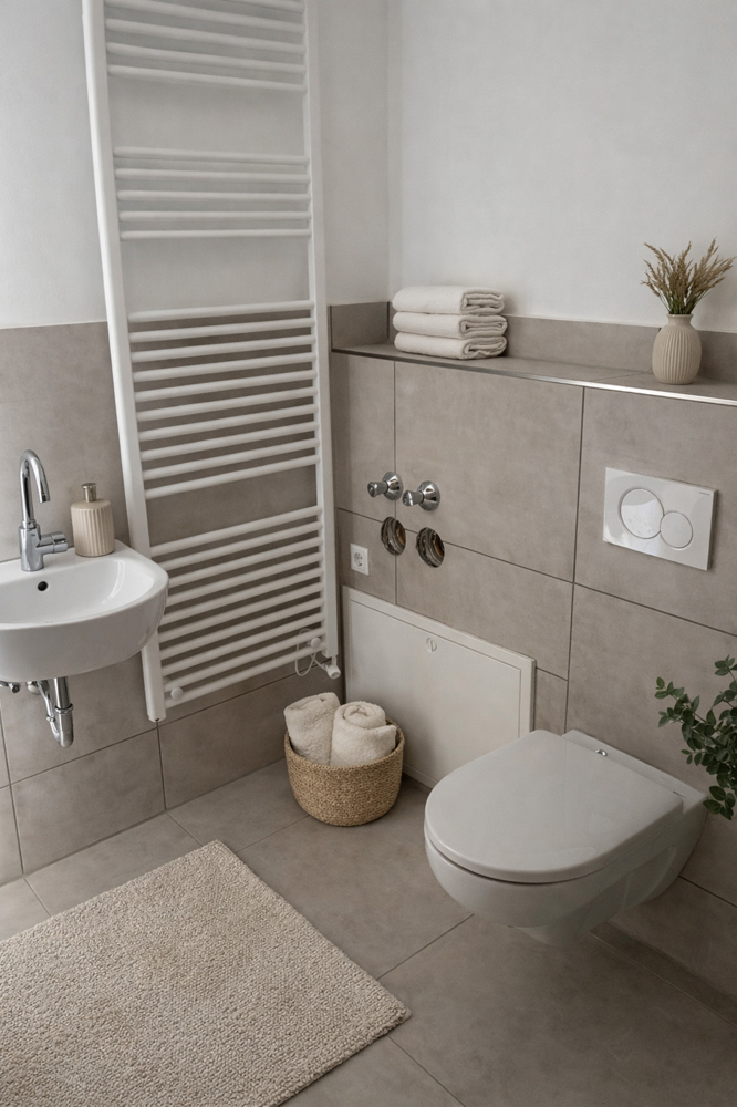 NEU zur Vermietung in Bochum Eppendorf- Badezimmer - Reuter Immobilien - Immobilienmakler Etagenwohnung Bochum / Eppendorf