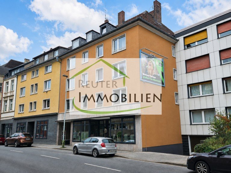 NEU zur Vermietung in Herne Eickel - Au�enansicht - Reuter Immobilien - Immobilienmakler Herne Etagenwohnung Stadtwohnung mit Charakter - 3,5 Zimmer zum Verlieben