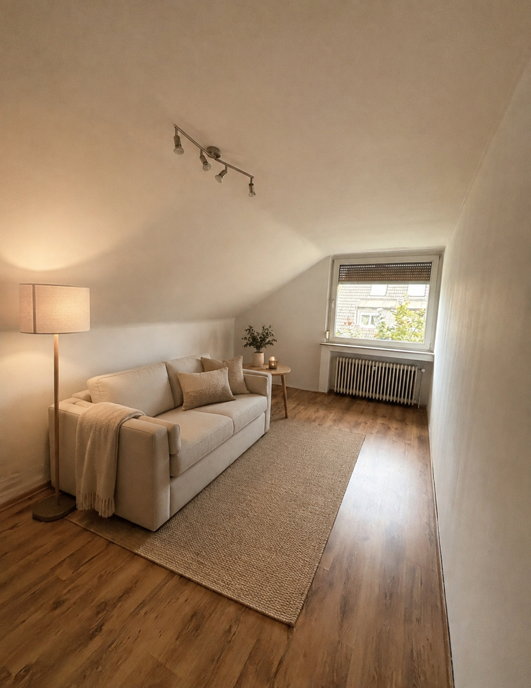 NEU zur Vermietung in Herne Mitte - Schlafzimmer - Reuter Immobilien - Immobilienmakler.png Dachgeschosswohnung Herne