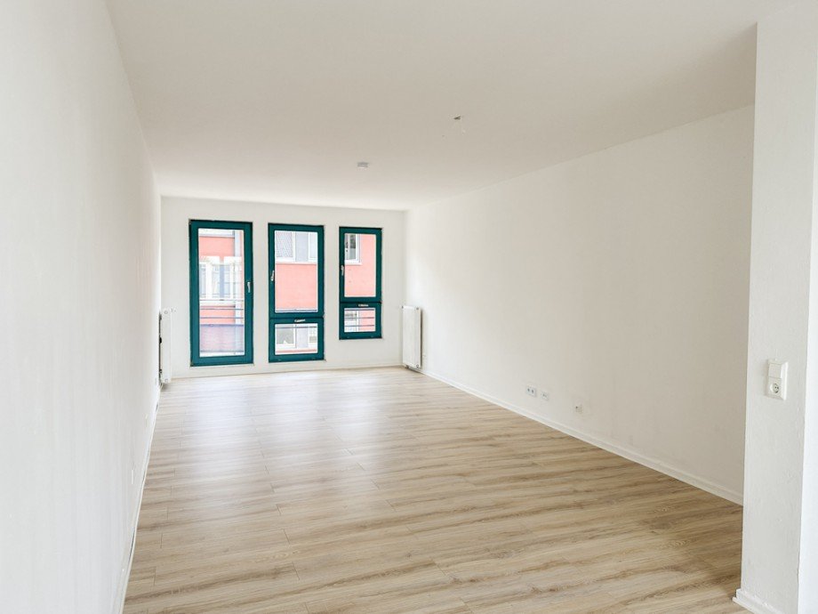 NEU zur Vermietung in Bochum Ehrenfeld - Wohn- Schlafzimmer - Reuter Immobilien - Immobilienmakler Etagenwohnung Bochum