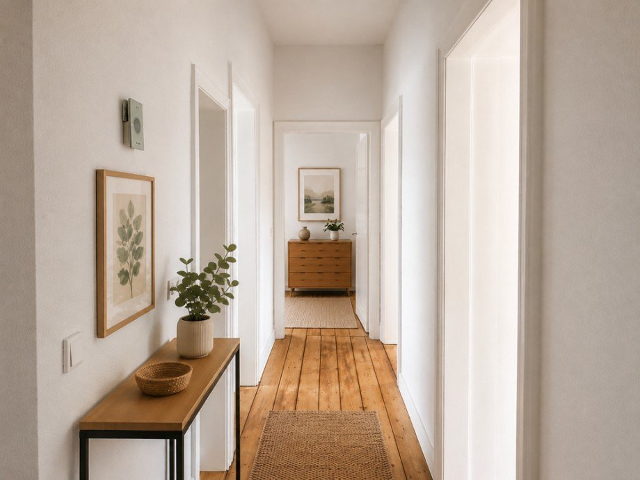 NEU zur Vermietung in Hattingen - Diele - KI-M�bliert - Reuter Immobilien - Immobilienmakler Etagenwohnung Hattingen