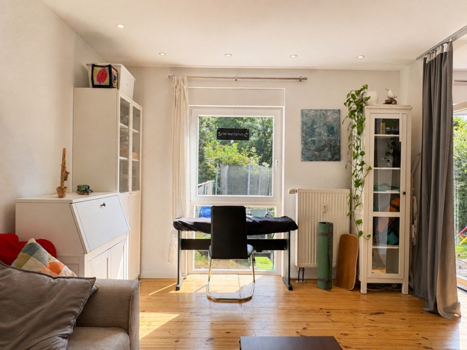 NEU zum Verkauf in Bochum Eppendorf - Eigentumswohnung mit Garten - Maisonette - Wohnzimmer - Reuter Immobilien - Immobilienmakler Maisonettewohnung Bochum / Eppendorf