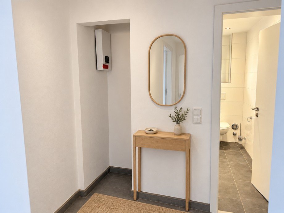 NEU zur Vermietung in Bochum Mitte - Diele - KI-m�bliert - Reuter Immobilien - Immobilienmakler Erdgeschosswohnung Bochum