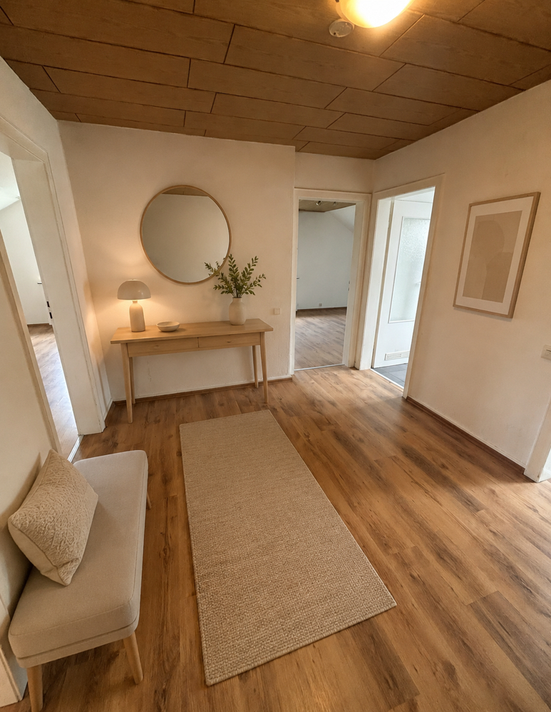 NEU zur Vermietung in Herne Mitte - Flur - Reuter Immobilien - Immobilienmakler.png (2) Dachgeschosswohnung Herne