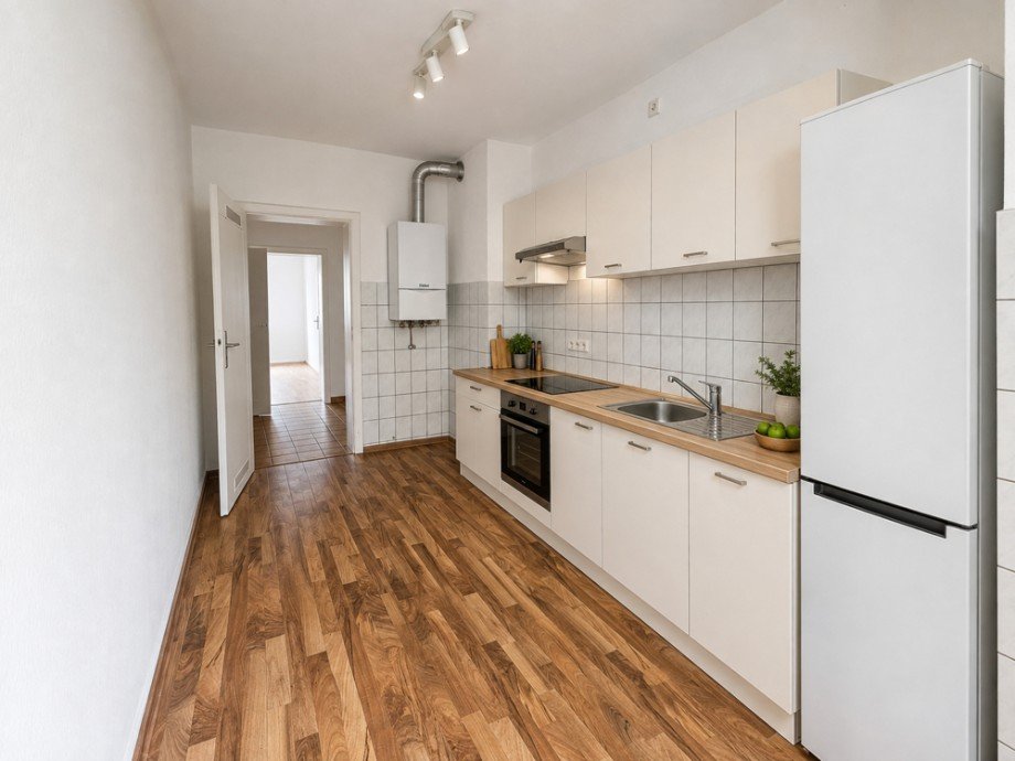 NEU zur Vermietung in Herne Eickel - K�che - Reuter Immobilien - Immobilienmakler Etagenwohnung Herne