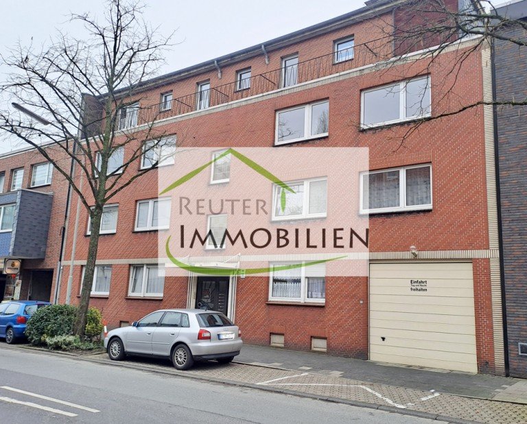 NEU zur Vermietung in Herne Wanne-Nord - Ansicht - Reuter Immobilien - Immobilienmakler Herne Etagenwohnung Zentral gelegene und einzugsbereite 3,5 Raum-Wohnung mit Balkon