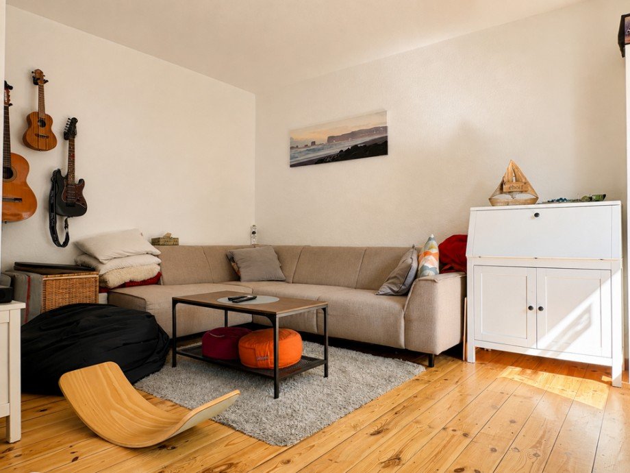 NEU zum Verkauf in Bochum Eppendorf - Eigentumswohnung mit Garten - Maisonette - Wohnzimmer - Reuter Immobilien - Immobilienmakler (2) Maisonettewohnung Bochum / Eppendorf