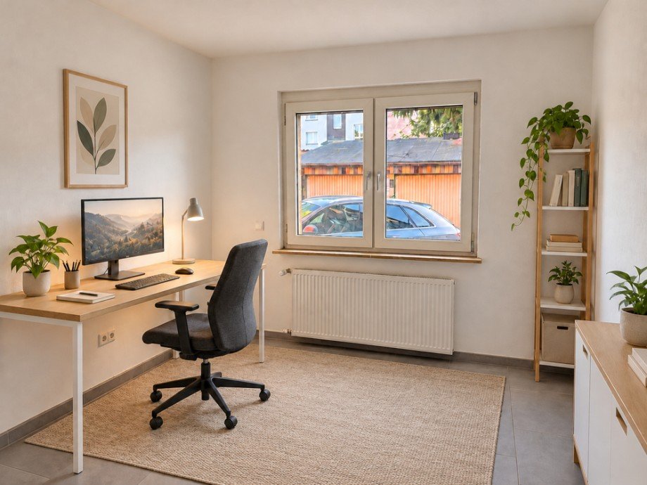 NEU zur Vermietung in Bochum Mitte - B�ro - KI-m�bliert - Reuter Immobilien - Immobilienmakler Erdgeschosswohnung Bochum