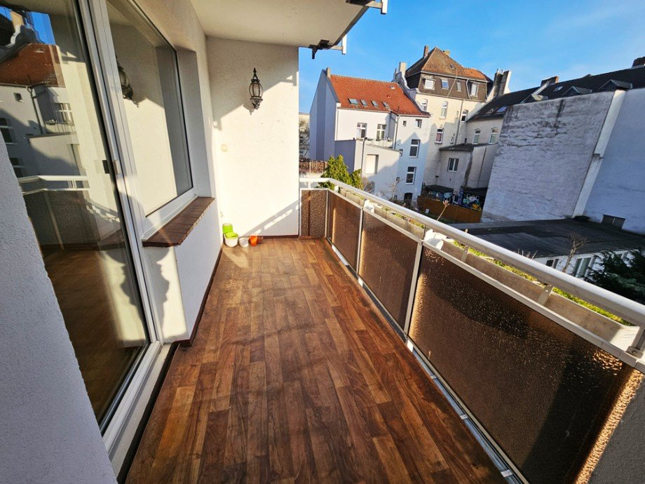 NEU zur Vermietung in Herne Wanne-Nord - Balkon - Reuter Immobilien - Immobilienmakler Etagenwohnung Herne