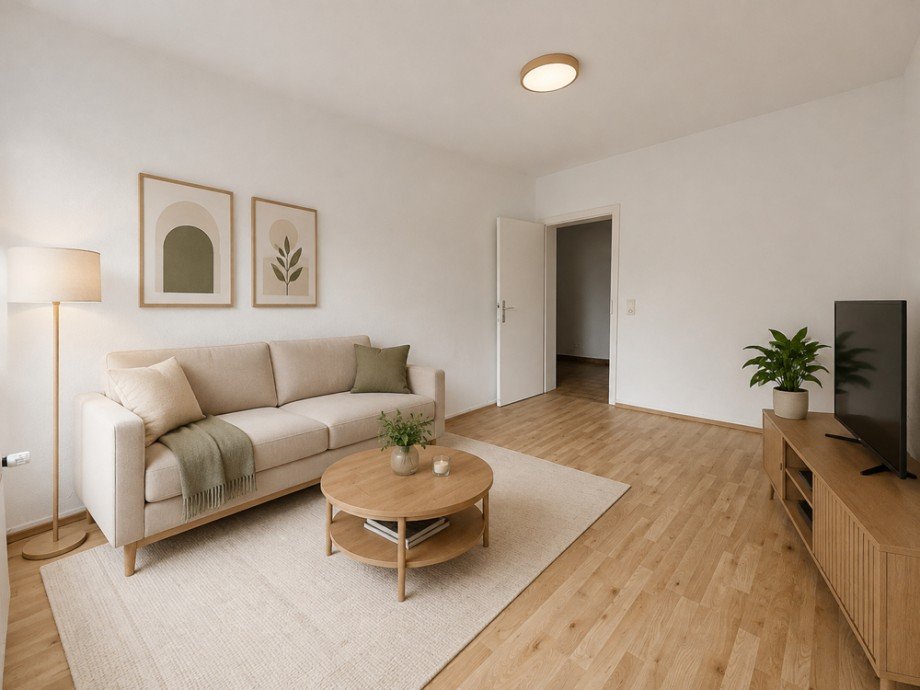 NEU zur Vermietung in Herne Eickel - Wohnzimmer - Reuter Immobilien - Immobilienmakler (3) Etagenwohnung Herne