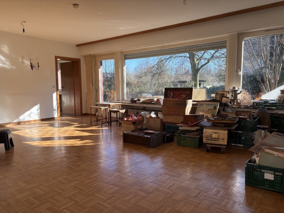 Wohnzimmer -> K�che Zweifamilienhaus Datteln