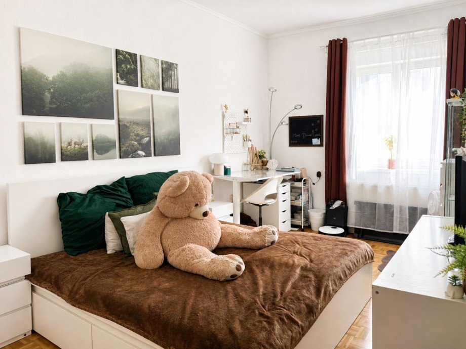 NEU zur Vermietung in Essen Frohnhausen - Schlafzimmer - Reuter Immobilien - Immobilienmakler Etagenwohnung Essen / Frohnhausen