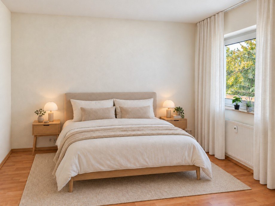 NEU zum Verkauf in Herne-Mitte Altenh�fen - Eigentumswohnung - Schlafzimmer Beispiel - Reuter Immobilien - Immobilienmakler Etagenwohnung Herne