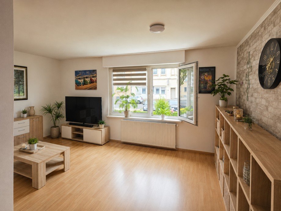 NEU zur Vermietung in Herne Wanne-Eickel - Wohnzimmer - Reuter Immobilien - Immobilienmakler Etagenwohnung Herne