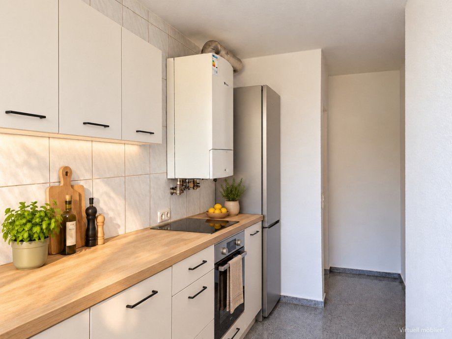 NEU zur Vermietung in Herne-R�hlinghausen - K�che KI generiert - Reuter Immobilien - Immobilienmakler (2) Etagenwohnung Herne / R�hlinghausen